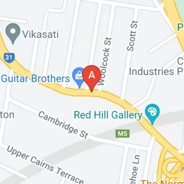 Musgrave Red Hill parking organised and easy to access