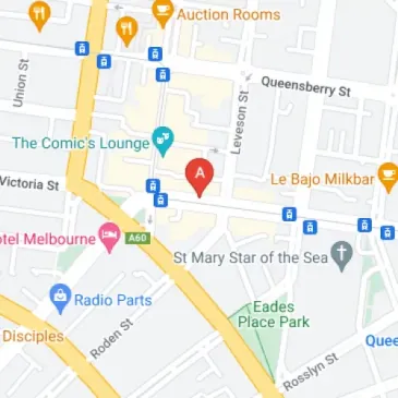 North Melbourne secure stacker parking near the CBD area