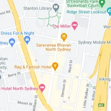 North Sydney Secure stacker parking near Miller Street