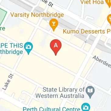 Convenient Northbridge parking on Francis Street here