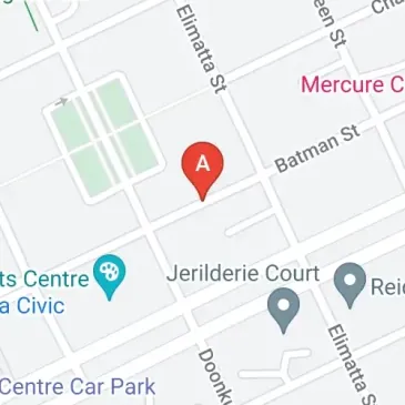 Parking available at Canberra Centre on Batman Street