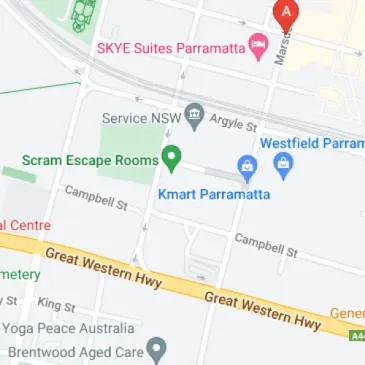 Westfield Mall Parramatta parking space available now