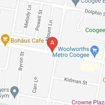 Coogee parking near the beach and light rail is available