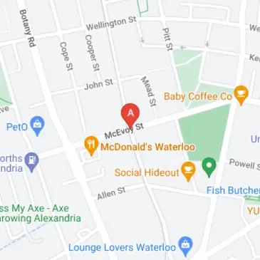 Find a parking space for rent on Mcevoy St Waterloo NSW