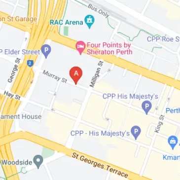 Secure CBD parking in Perth close to train and free bus