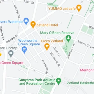 Really large parking spaces available twenty four hours Zetland