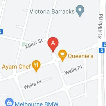 Secure Southbank parking near CBD St Kilda Road area