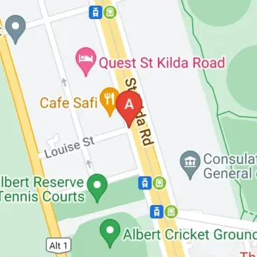 Secure remote basement parking available Saint Kilda Road