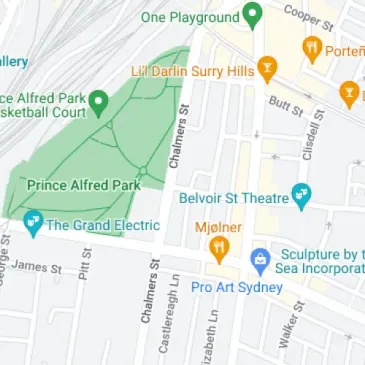 Secure underground car park space Surry Hills area