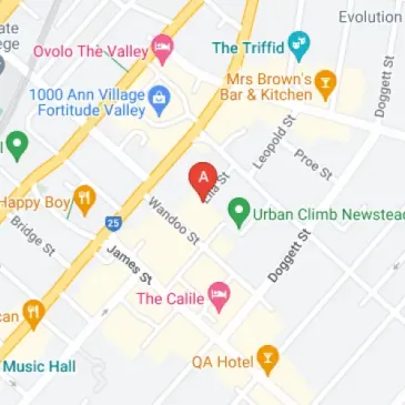 Secure underground car space for rent in Newstead Ella St