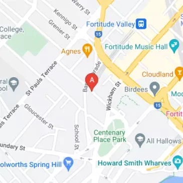 Secure underground parking space in Fortitude Valley