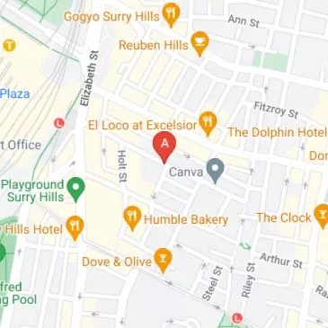 Secure underground parking in Surry Hills near Crown Street