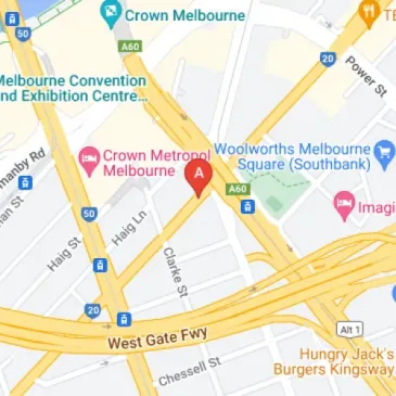 Secure indoor parking near Crown Casino in Southbank