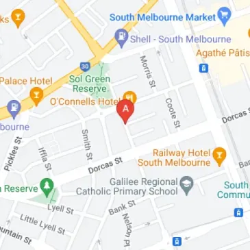 Unreserved parking near bus stops in Southbank Melbourne