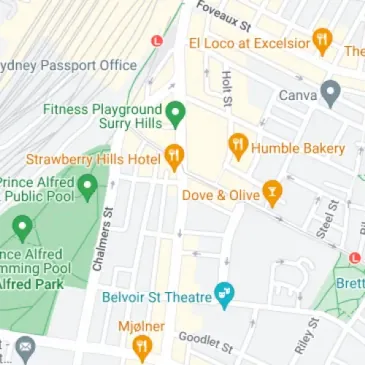 Surry Hills secure undercover parking near Central Station