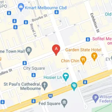 Collins Street Melbourne Parking at the T and G Building