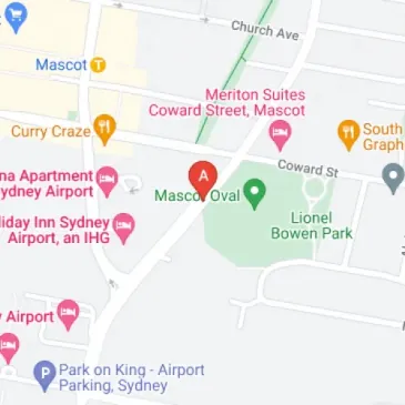 Undercover Mascot Parking on ORiordan Street Airport