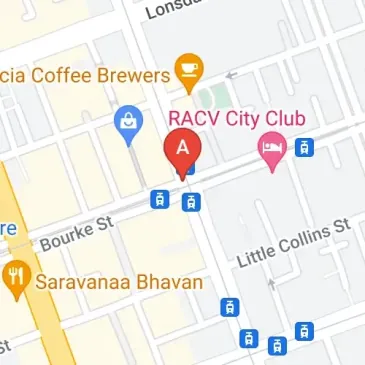 Bourke Street Melbourne parking near Williams Street