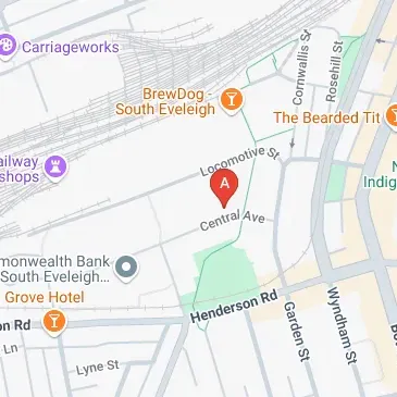 Parking lot, 2 Central Ave, Eveleigh NSW 2015, Australia Parking lot, 2 Central Ave, Eveleigh NSW 2015, Australia