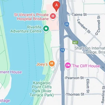 Parking lot, 411 Main St, Kangaroo Point QLD 4169, Australia Parking lot, 411 Main St, Kangaroo Point QLD 4169, Australia