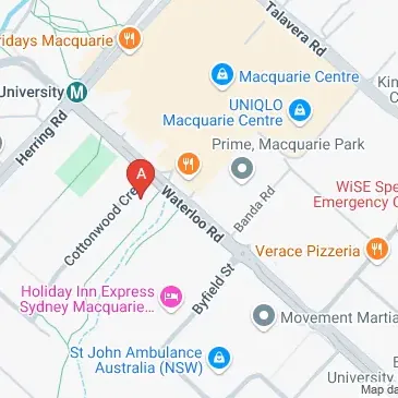 Undercover lock up garage door parking Macquarie Park