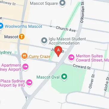 Oriordan Street Mascot parking near Sydney Airport