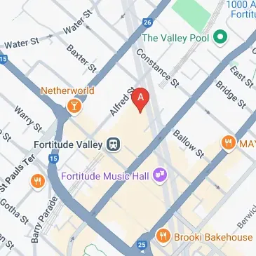 Brunswick Street Fortitude Valley secure parking spaces