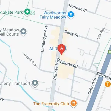 Find Aldi Fairy Meadow parking close to Princes Highway now