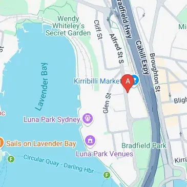 Find parking on Alfred Street Sth in Milsons Point today