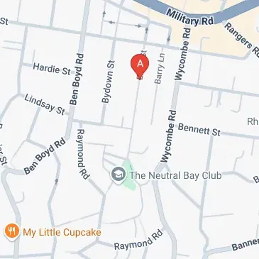 Easy parking on Barry Street Neutral Bay is available