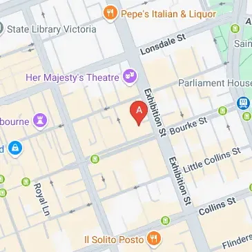 Bourke Street Melbourne parking near Exhibition Street now