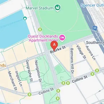 Bourke Street Melbourne CBD parking near Southern Cross