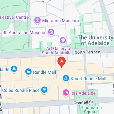 Adelaide parking near David Jones on North Terrace