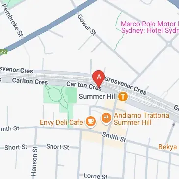 Summer Hill parking on Carlton Crescent car space NSW