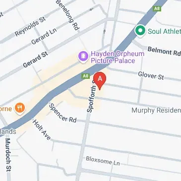 Car space at Cremorne Junction on Spofforth Street