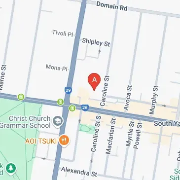 Secure parking on Caroline Street South Yarra is available