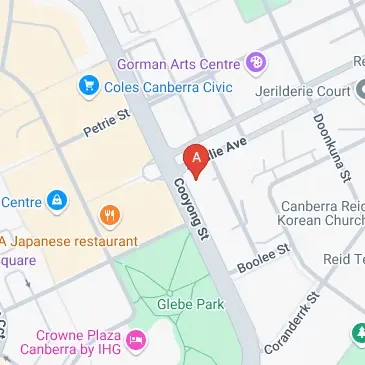 Find street parking organised near Cooyong Reid ACT