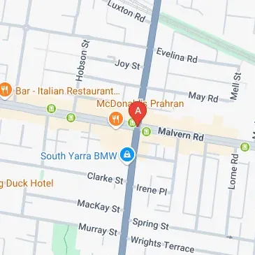 Prahran parking on Malvern Road and Williams Road corner