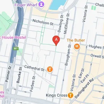 Dowling Street Woolloomooloo parking space is now for rent