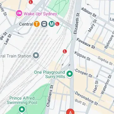 Elizabeth Street Surry Hills parking available to rent NSW