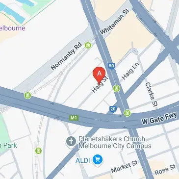 Haig Street Southbank Vic parking space ready for you