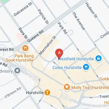 Secure underground parking near Hurstville Westfield