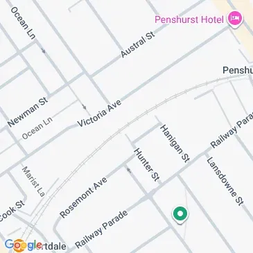 Kogarah Town Centre parking near the railway parade