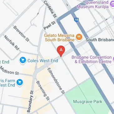 Parking available on Manning Street in South Brisbane area