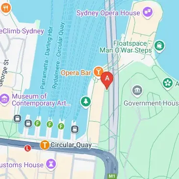 Opera House car park Macquarie Street Sydney parking space