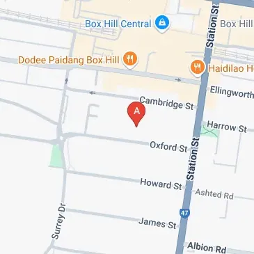 Find parking in Box Hill near Oxford Street today VIC