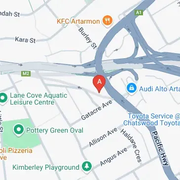 Pacific Highway Lane Cove parking space for rent close by