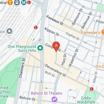 Find parking close to Holt Street in Surry Hills today