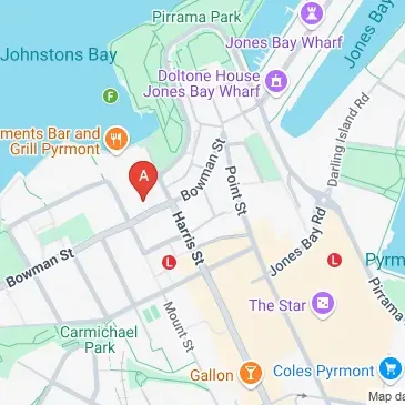 Find parking in Pyrmont NSW near Harris Street today