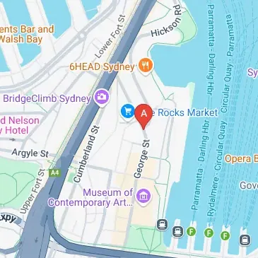 The Rocks parking on Cnr George St is available now